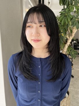 ダイアモンドリリーキートス(Diamond Lily kiitos) 黒髪カタログ/クラゲヘアー/オリーブグレー/一宮