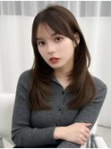 くびれレイヤー/顔まわりカット/レイヤーカット/小顔ヘア