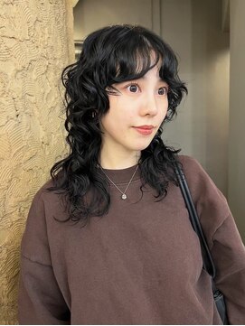 ハコ プラス(HACO+) 【Haco+】Rena_暗めカラー_ウェーブ