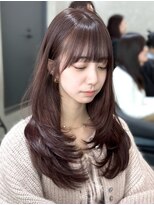 ロイ(Roi)&nbsp;◎レイヤーカット　ピンクブラウン　ココア