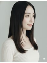 ブローチ(Brooch) 髪質改善×艶髪×地毛風カラー×黒髪×癖毛改善