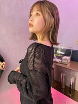 ロンドルピナス 小倉(Lond Lupinus)&nbsp;ミディアムレイヤーカット/似合わせカット/大人ガーリー/20代