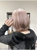 顔まわりレイヤーボブ
