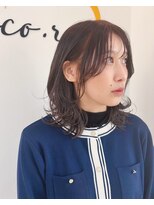 ココロ(coco.ro) 【お手入れ簡単】外ハネミディアム