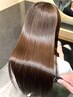 【5/1～6/30】髪質改善ストレート＋髪質改善カラー ￥45,300→29,800