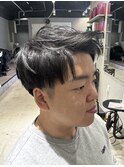 爽やかアップバング