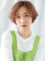 ドクターズサロン LAB 小山店&nbsp;ツヤ髪ミルクティーピンク立体感ボブパーマt小山10代20代30代