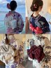 【とうかさんにも◎】浴衣着付け&ヘアアレンジ¥8800