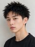 【癒し＆頭皮ケア】メンズカット+極上ヘッドスパ  ￥6500