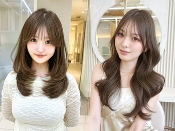 アフロートリノ(AFLOAT Leino)の写真/【簡単スタイリングでキマるデザインを♪】長さを変えずにイメチェンも！魅力底上げのモテヘアに！