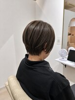 イロ ジェイアール JR奈良店(IRO)&nbsp;ショートボブ/ドライで収まるショート/グレージュカラー