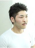 お手入れのラクなツーブロック