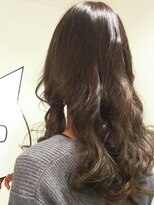 アンド 天王寺店(AND)&nbsp;艶ベージュ×シフォンカール　by野玉【AND天王寺店】