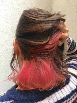 ヘアーサロン ザ ハイブ(Hair salon The hive) 春！ローズピンク！