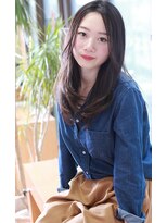 (銀座)ツヤ髪ナチュラルストレートスタイル