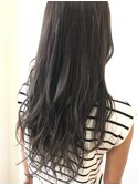 【Liss】『外国人風透明感モノトーンブルー×ロング』