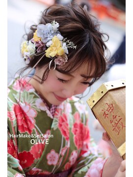 オリーブ(OLIVE) 【オリーブ】卒業式☆へセット&着付け