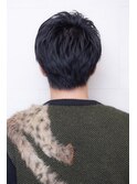 ビジネスマッシュアップバングでもＯＫ！束感ショート＜理容室