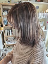フィラート(filato)&nbsp;ハイライトグレージュ＊シースルーバング＊