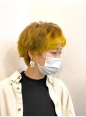 【志治幸佳】ショート×フェイスフレーミング×メッシュ