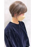 【YUYA】丸みショート_ショートボブ_耳かけショート