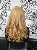【ハイトーン】抜きっぱなしブロンドヘアー