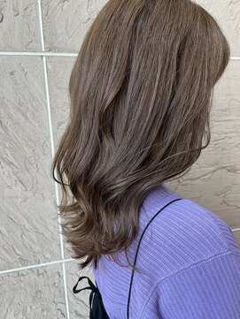 ザ ラボ アングゥ(The Labo ungu) グレージュミディ/髪質改善カラー/