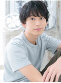 ラフさと清潔感！黒髪モテ髪韓国マッシュc5上尾20代30代40代