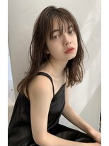 ビューバイネオリーブ 用賀店(Beau'r by neolive) グレージュカラーボブウルフ黒髪ココアベージュ