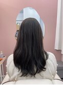 髪質改善サファイアベージュ艶ミディアム♪