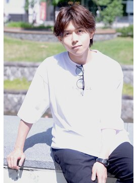 ルスキニア(Luscinia) <Lusciniaみなみ>センターパート×ウルフヘア