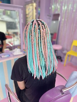 トミー(TOMMY) ブレイズ　ピンク水色