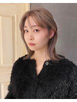 ボコカ(bococa)&nbsp;【macana指名】ベージュカラー　ワンブリーチ　レイヤー