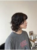 【廣瀬】ボブウルフパーマ
