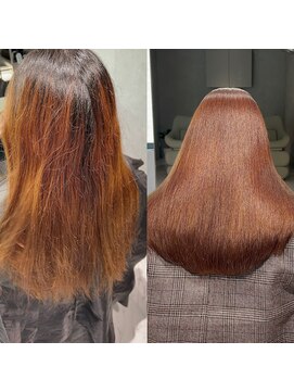 ルミス 銀座(Lumis) ストレートスタイル/艶髪/髪質改善/縮毛矯正/20代30代40代50代