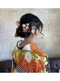 卒業式　ダウンスタイル