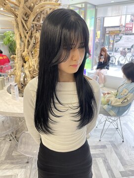 ゼスト 八王子店(ZEST) 韓国風レイヤーカット/エアリーロング