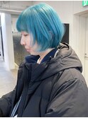 ブルーシルバーブルーグレージュフレンチカジュアル_ba499911