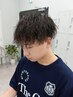 【男性人気NO.1】カット＋ツイスト/スパイラル/波巻きパーマ+眉c+炭酸 ￥15400