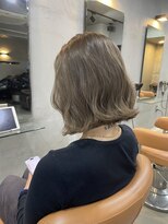 レックス 中野(rex) 切りっぱなしボブ ベージュ