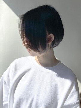 モリオ フロム ロンドン 成増店 【morio成増/ムラマツ】ショートボブ黒髪ハイライト