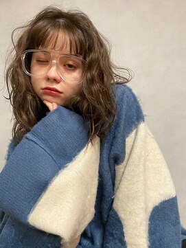 サンド 表参道(sand) 顔まわりウルフレイヤー大人可愛い20代30代表参道