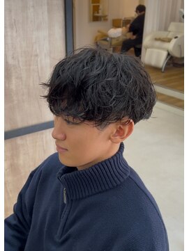 メンズギフト(men's GIFT) 刈り上げツーブロックシャドウパーマメンズマッシュ