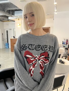 リヴ ウメダ(LIV umeda) ブロンド/ブリーチ/ダブルカラー【梅田】