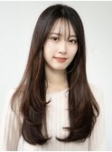 美髪メルティカラーくびれロング似合わせカットロングレイヤー