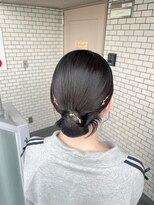 ソノ(sono)&nbsp;シニヨン　タイトシニヨン　カチモリ　参列ヘア