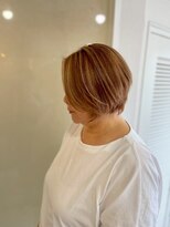 ソイクフ 高田馬場店(SOY-KUFU)&nbsp;20代30代40代アプリコットオレンジハイライトカラー