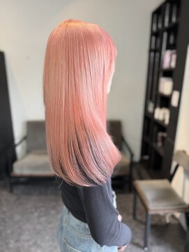 ヴィオラカラー(VIOLLA COLOR) ハイトーンボブ×ラインカラー