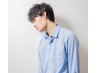 『メンズカット＋頭皮につかないジェルパーマ』￥10980
