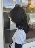 ブルーブラック×流れるレイヤー